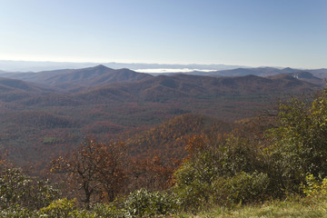 Appalachian Mountain View in Fall