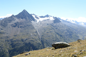 Fototapeta na wymiar Talleitspitze, Ötztaler Alpen