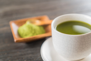 hot matcha