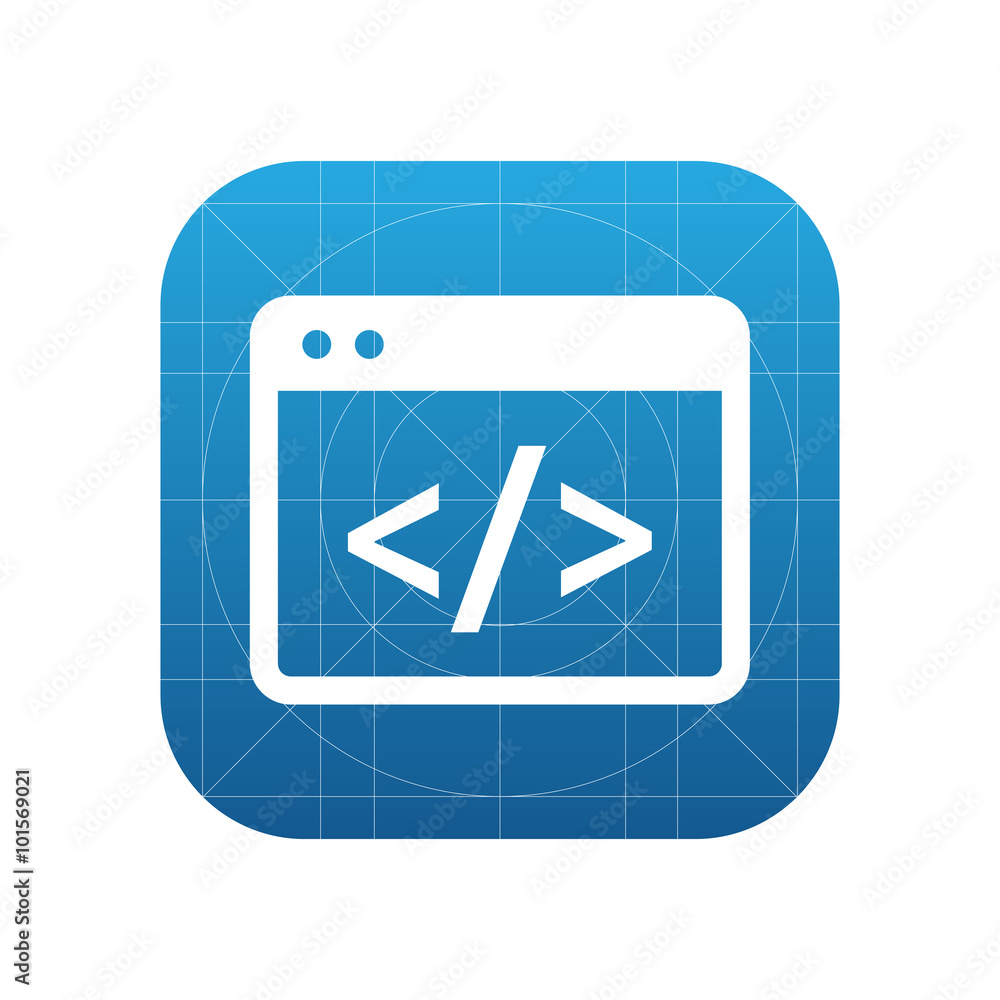 Poster Coding icon