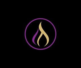 Obraz premium Flame logo
