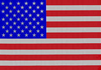 America national flag pattern overlay