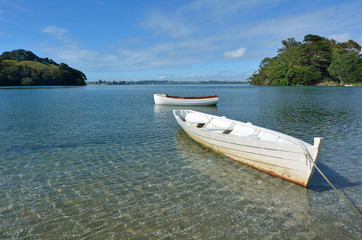 Old wooden boats - New Zealand