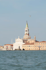 Fototapeta na wymiar Old buildings in Venice Italy