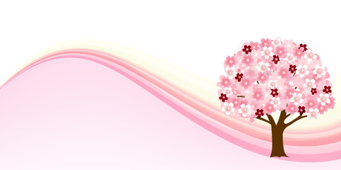 桜　春　花　背景