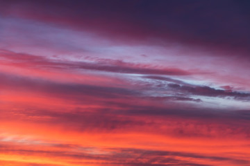 Fototapeta na wymiar Colorful sunset background