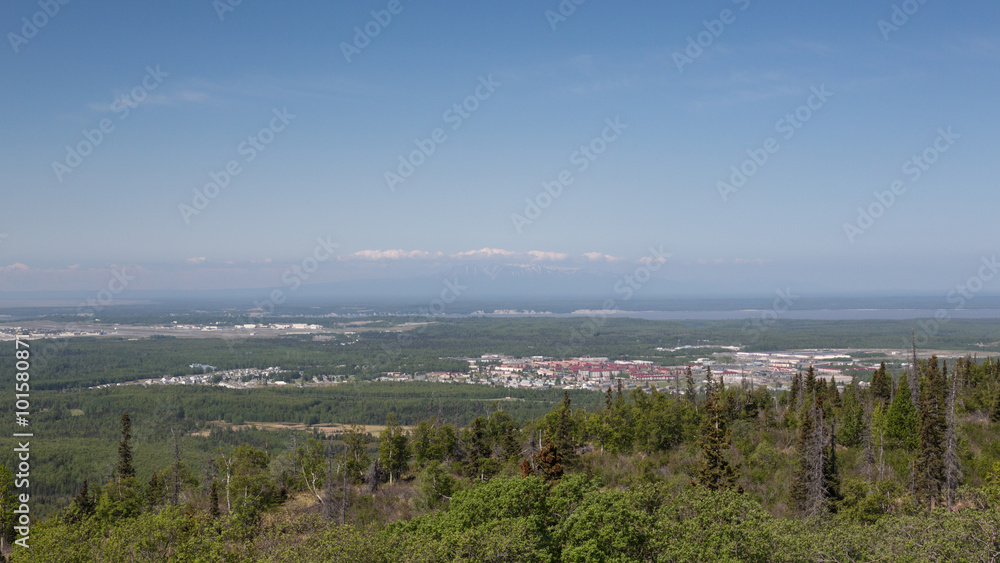 Sticker Anchorage and Mount Susitna