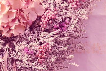 Obraz premium Flower arrangement in pink