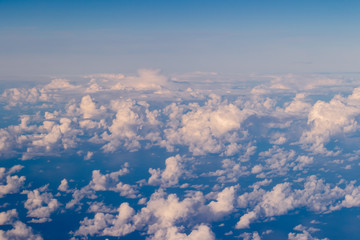 Fototapeta na wymiar Panorama sky with clouds