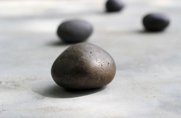 Fototapeta na wymiar Stone zen , Background