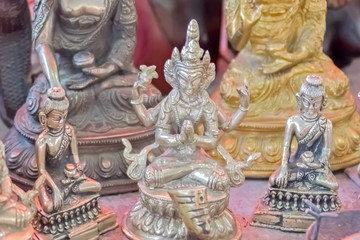 Metal figurine of Indian god