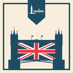 Fototapeta na wymiar London icon design 