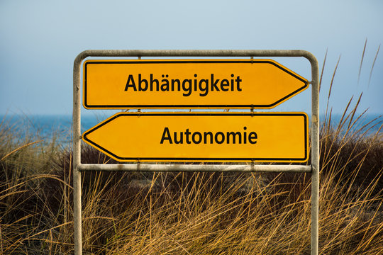 Schild 69 - Autonomie