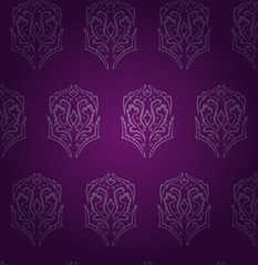 Vintage floral background pattern.