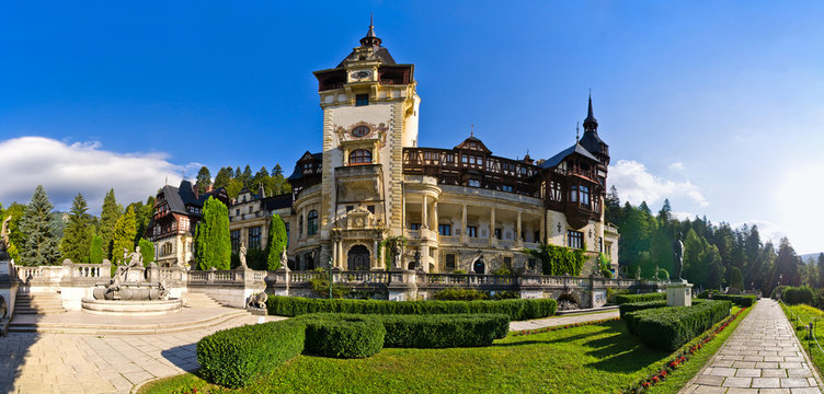 Peles castle in Romania