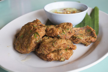 Thai Food, Spicy Fish Cake