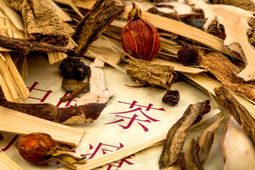 Tee für traditionelle chinesische Medizin