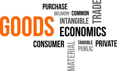word cloud - goods