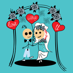 wedding in love