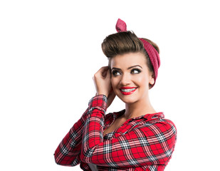 Beautiful young woman