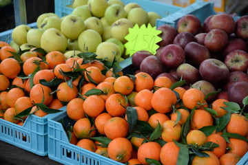 Obst auf einem Markt