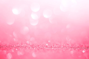 Abstract pink light for valentines day