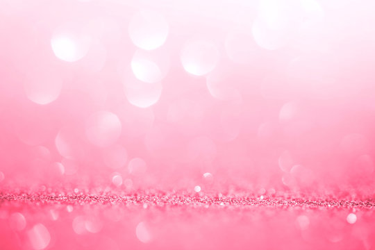 Abstract pink light for valentines day