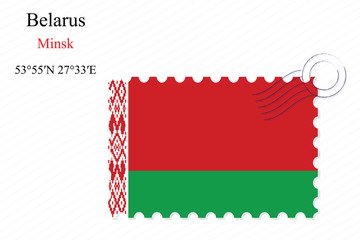 belarus stamp design
