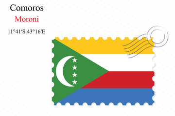 comoros stamp design