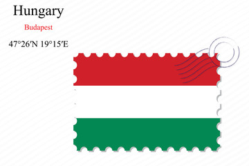hungary stamp design
