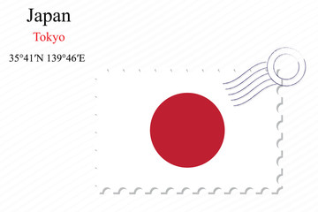 japan stamp design