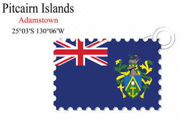 pitcairn islands stamp design