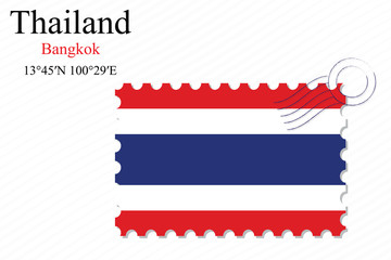 thailand stamp design