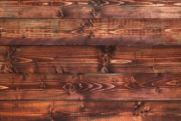 Naklejka premium Rustic brown red wood background