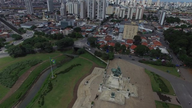 Aerial View of Ipiranga, Sao Paulo, Brazil