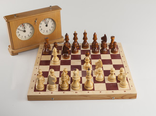 chess board: spanish opening