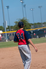 American Youth baseball player