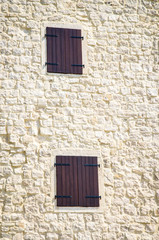 windows in building