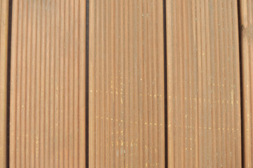 Closeup on brown wood plank texture 