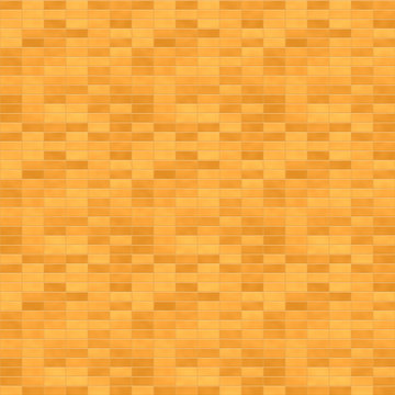 レンガ（明るいブラウン、オレンジのモルタル）/1000px四方のシームレス素材を繰り返しています。レンガとレンガとつなぐモルタルに明るいオレンジ色を使用しています。