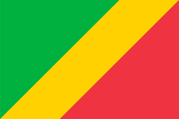 Standard Proportions for Republic of the Congo Flag