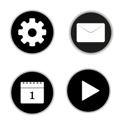 icons, messages, configuration, video, web
