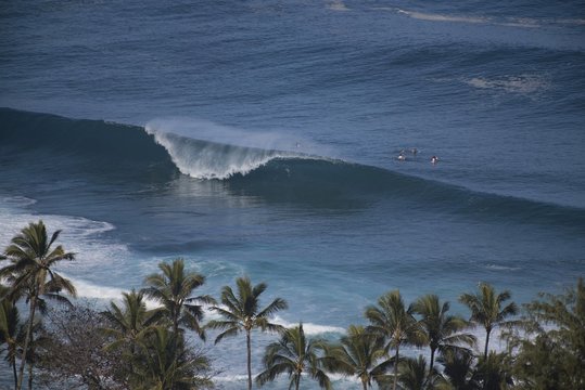 Perfect A frame wave