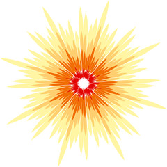 Comic book vector ray strip explosion effects. Radial sun starburst.