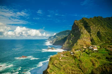 Stickers pour porte Nature northern coast of Madeira