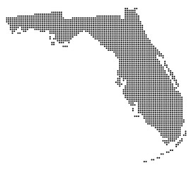 Florida in Punkten - Schwarz