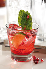 Pomegranate mojito