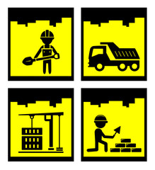 building concept icons