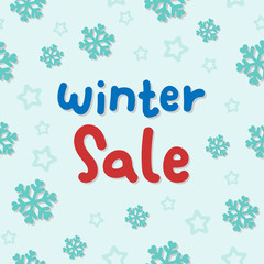 pattern with red theme for winter clearance sale