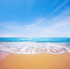 beach and beautiful tropical sea